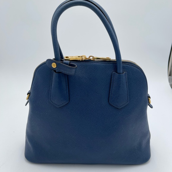 Prada Blue Women's Saffiano Leather - Picture 9 of 11
